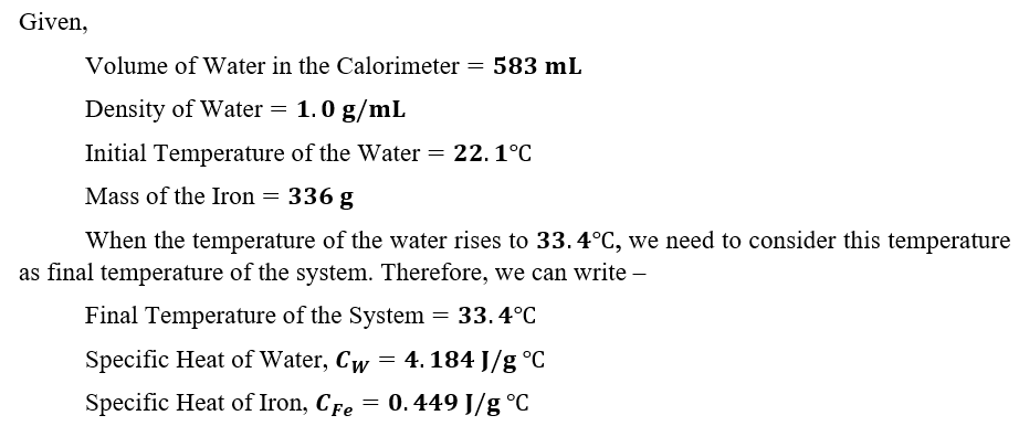 Chemistry homework question answer, step 1, image 1